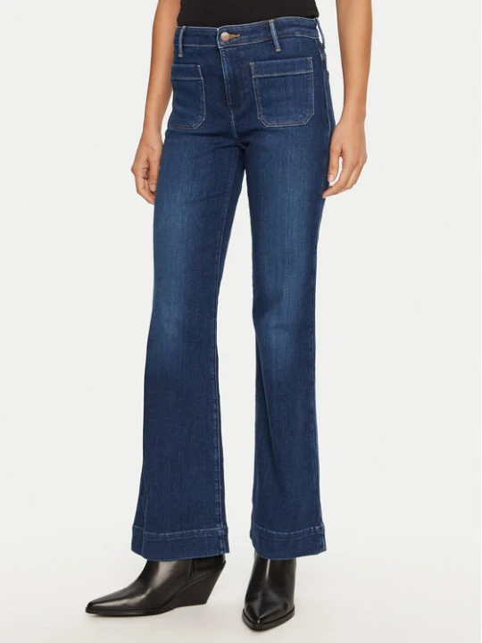 Zdjęcie produktu Wrangler Jeansy 112351028 Granatowy Flare Fit