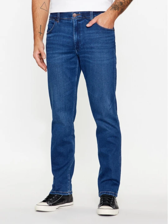Zdjęcie produktu Wrangler Jeansy Greensboro 112341419 Niebieski Regular Fit