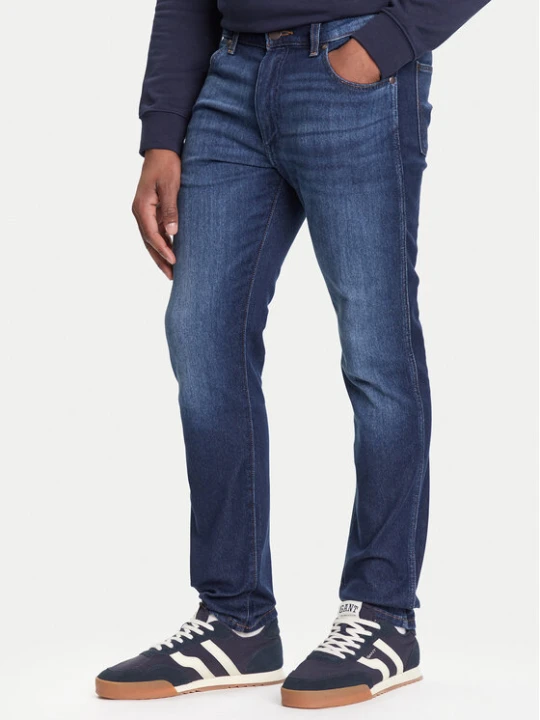 Zdjęcie produktu Wrangler Jeansy Larston 112372934 Granatowy Slim Fit