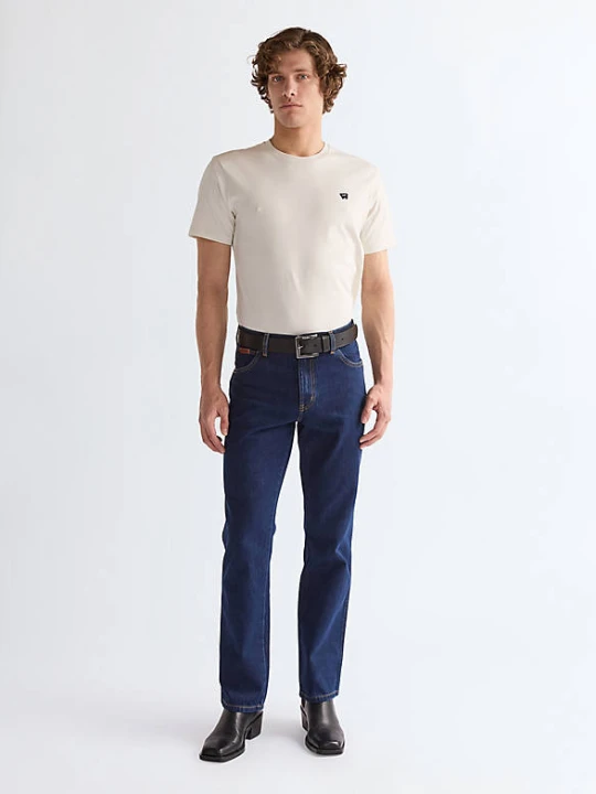 Zdjęcie produktu Wrangler Kabel Buckle Leather Belt Black
