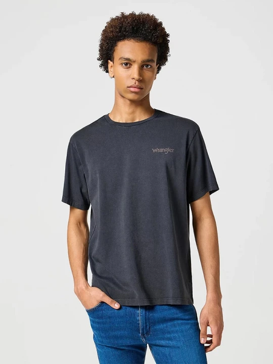 Zdjęcie produktu Wrangler Koszulka w kolorze antracytowym rozmiar: S