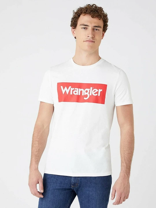 Zdjęcie produktu Wrangler Koszulka w kolorze białym rozmiar: XL