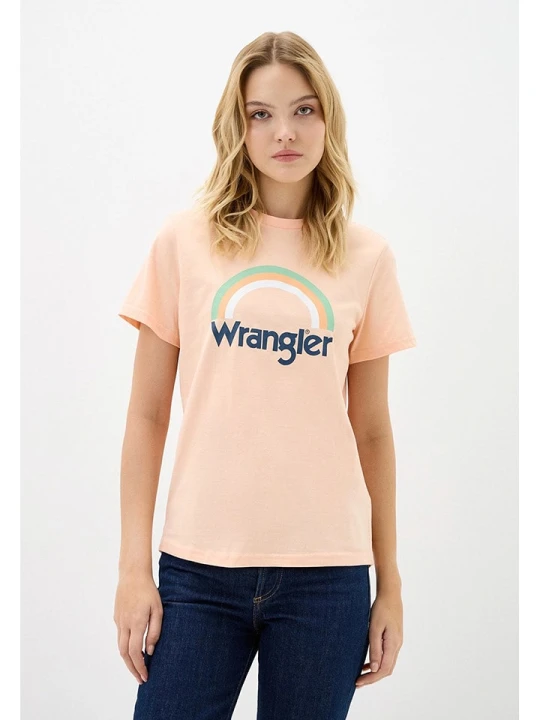 Zdjęcie produktu Wrangler Koszulka w kolorze pomarańczowym rozmiar: XL
