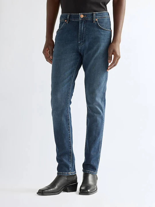 Zdjęcie produktu Wrangler Larston Slim Tapered Toughlite Low Stretch Jean Moonlit Size 40 x32