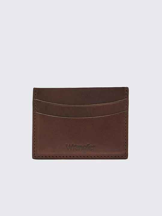 Zdjęcie produktu Wrangler Leather Card Holder Dark Cognac