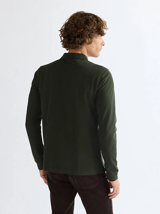 Zdjęcie produktu Wrangler Long Sleeve Regular Polo Shirt Rosin