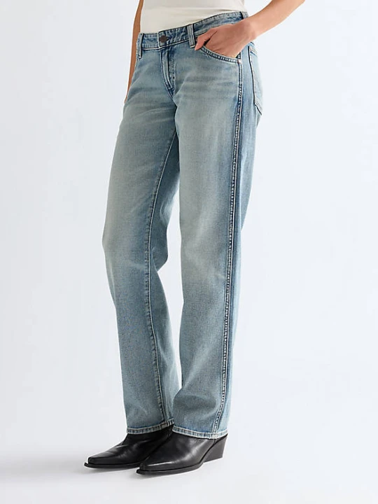 Zdjęcie produktu Wrangler Low Rise Straight Cowboy Lightweight Jean Hippie Haze Size 34 x32