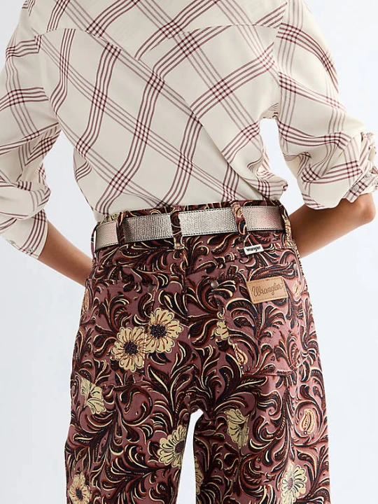 Zdjęcie produktu Wrangler Metallic Leather Belt Silver