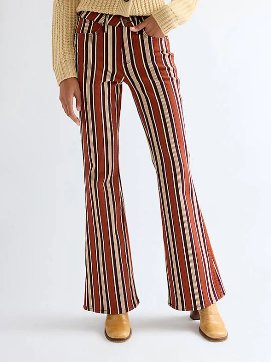 Zdjęcie produktu Wrangler Montana Flare Trousers Desert Disco Size 33 x34