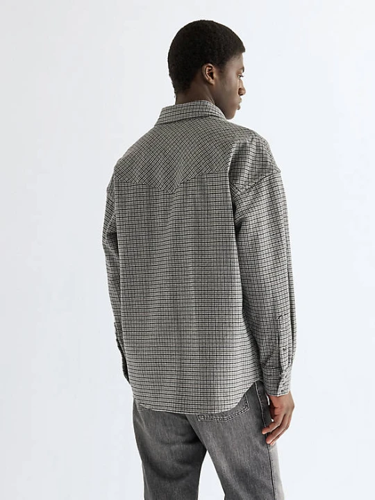 Zdjęcie produktu Wrangler Oversized Western Shirt Black Heather