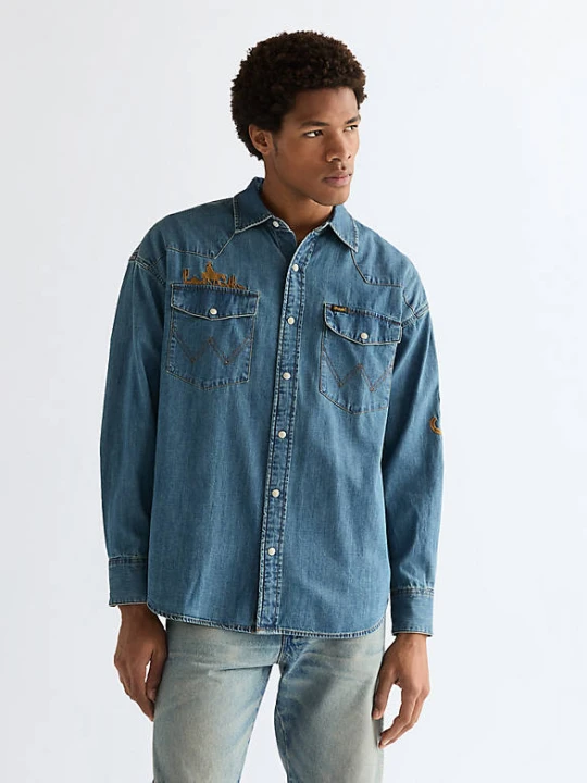 Zdjęcie produktu Wrangler Oversized Western Shirt Trail Blazer