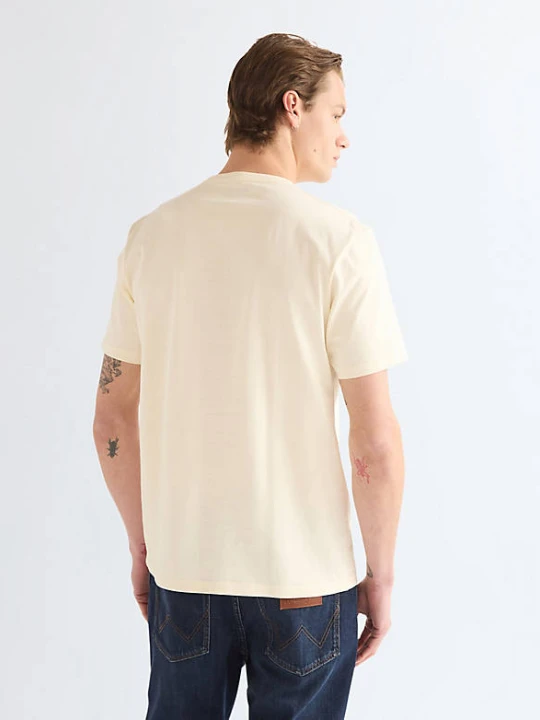 Zdjęcie produktu Wrangler Regular Americana Tee Antique White