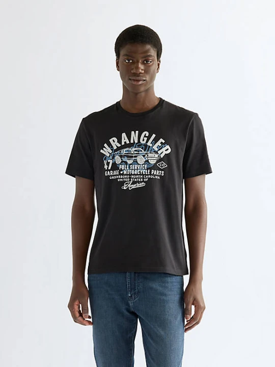 Zdjęcie produktu Wrangler Regular Americana Tee Black Beauty