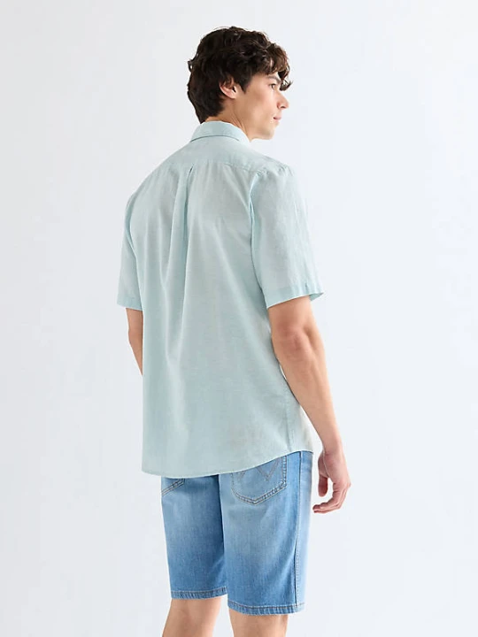 Zdjęcie produktu Wrangler Regular Lightweight One Pocket Shirt Forget Me Not