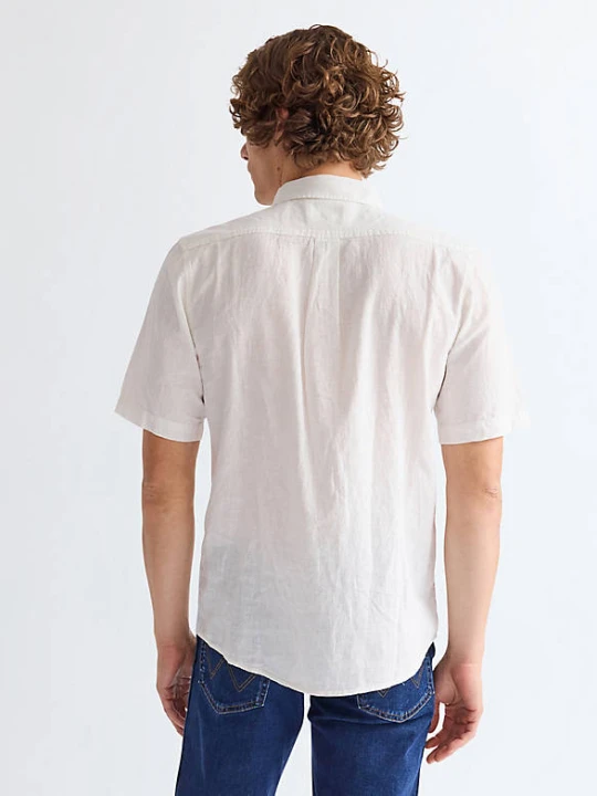 Zdjęcie produktu Wrangler Regular Lightweight One Pocket Shirt White
