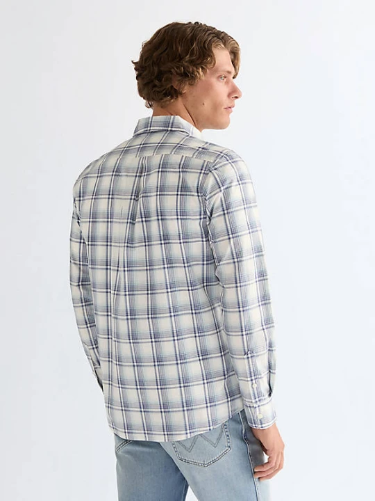 Zdjęcie produktu Wrangler Regular One Pocket Shirt Blue White