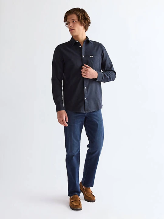 Zdjęcie produktu Wrangler Regular One Pocket Shirt Dark Navy