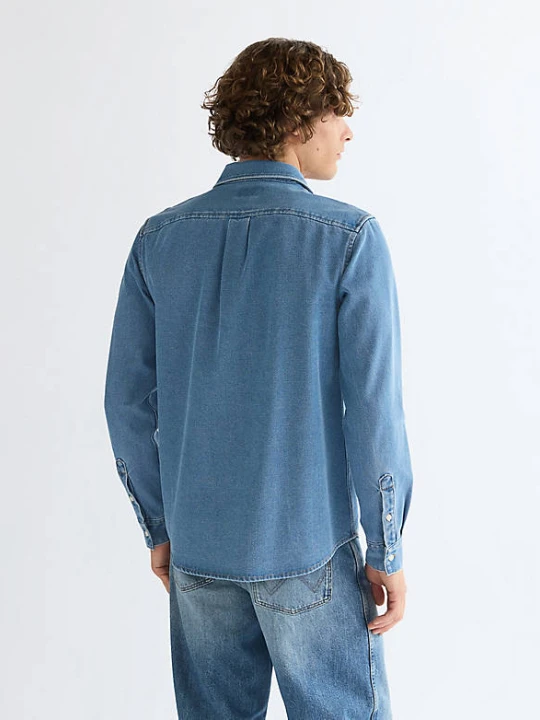 Zdjęcie produktu Wrangler Regular One Pocket Shirt Light Wash