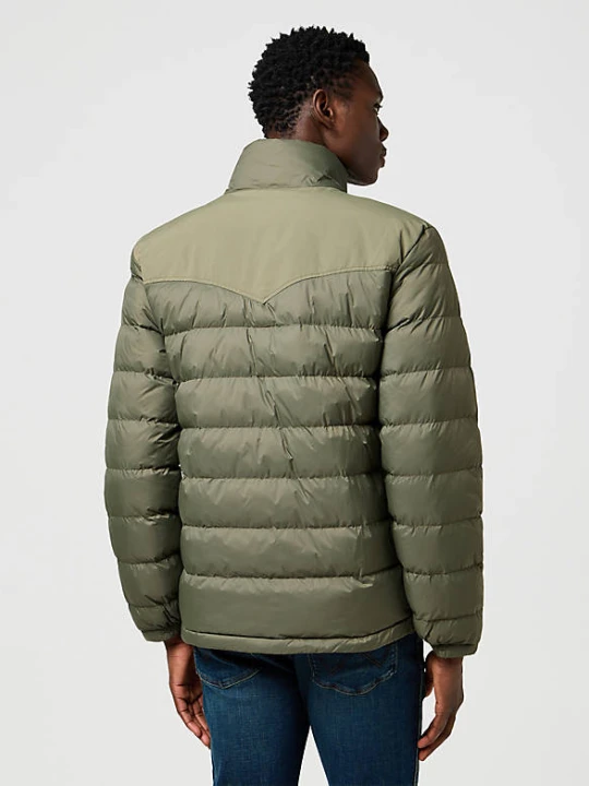 Zdjęcie produktu Wrangler Regular Packable Puffer Jacket Dusty Olive