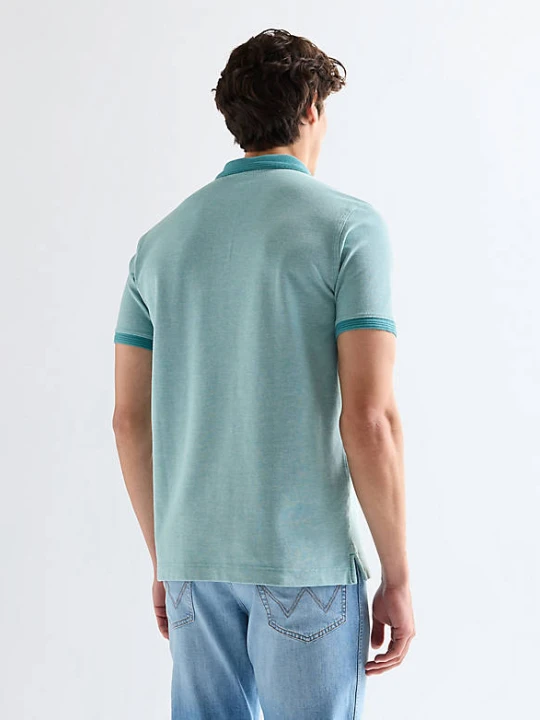 Zdjęcie produktu Wrangler Regular Refined Polo Shirt Brittany Blue