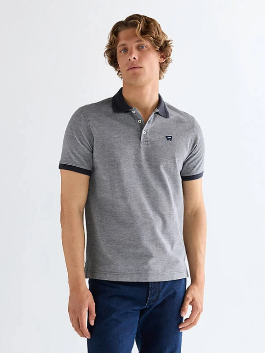 Zdjęcie produktu Wrangler Regular Refined Polo Shirt Dark Navy