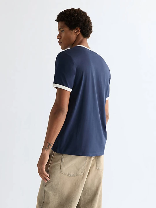 Zdjęcie produktu Wrangler Regular Ringer Tee Navy