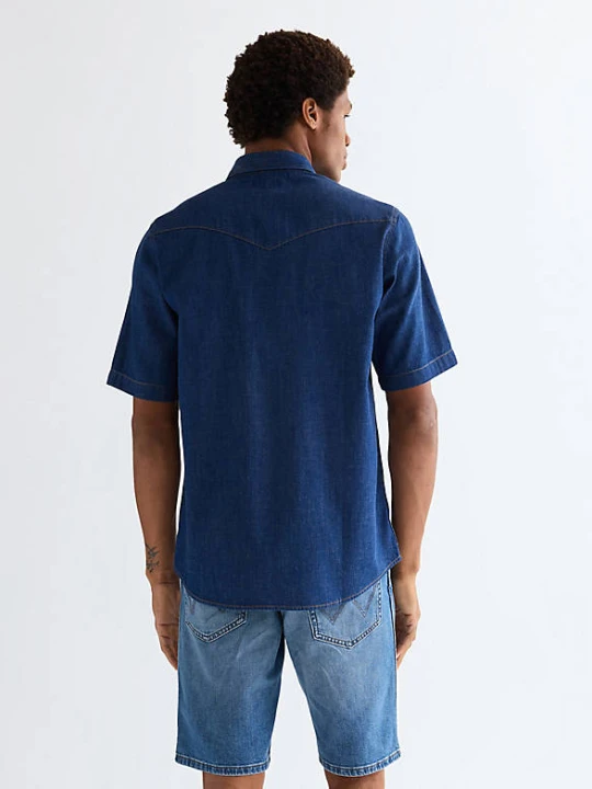 Zdjęcie produktu Wrangler Regular Short Sleeve Western Shirt Caroline Creek