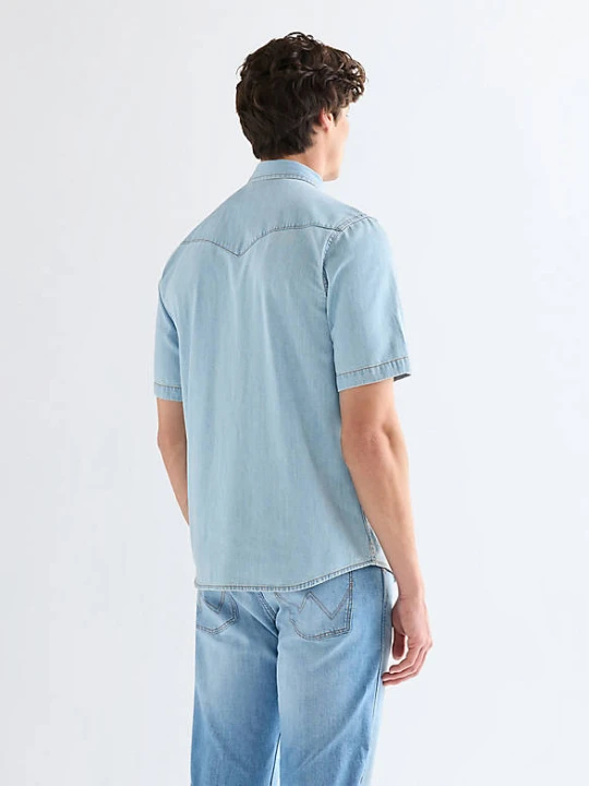 Zdjęcie produktu Wrangler Regular Short Sleeve Western Shirt Riverbank