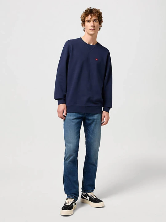 Zdjęcie produktu Wrangler Regular Sign Off Crew Navy