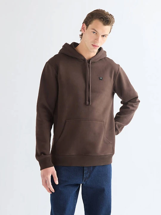 Zdjęcie produktu Wrangler Regular Sign Off Hoodie Chocolate Torte