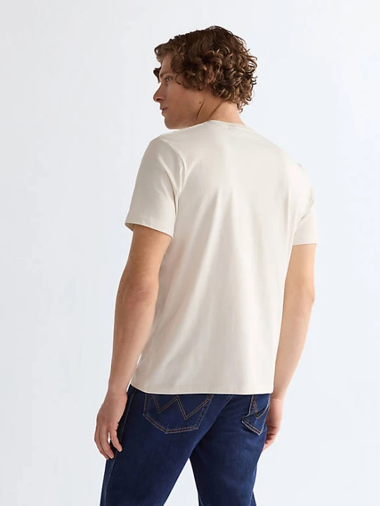 Zdjęcie produktu Wrangler Regular Sign Off Tee Vintage White