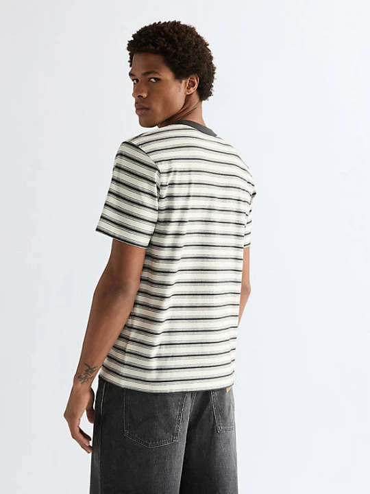 Zdjęcie produktu Wrangler Regular Stripe Tee Worn White