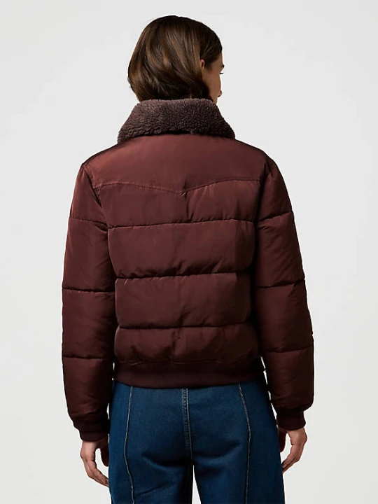 Zdjęcie produktu Wrangler Regular Western Puffer Mahogany