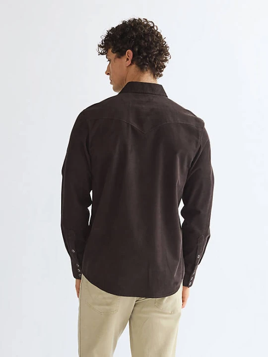 Zdjęcie produktu Wrangler Regular Western Shirt Chocolate Torte