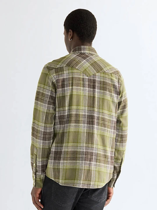 Zdjęcie produktu Wrangler Regular Western Shirt Pesto