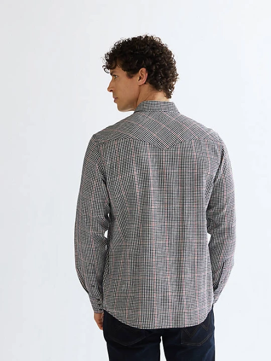 Zdjęcie produktu Wrangler Regular Western Shirt Red Indigo