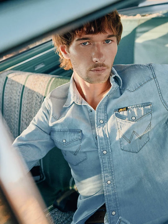 Zdjęcie produktu Wrangler Regular Western Shirt Riverbank