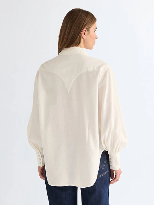 Zdjęcie produktu Wrangler Relaxed Exaggerated Western Worn White