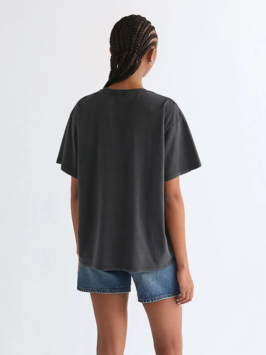 Zdjęcie produktu Wrangler Relaxed Girlfriend Tee Faded Black