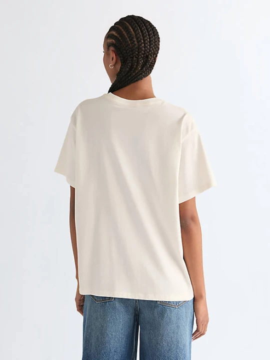 Zdjęcie produktu Wrangler Relaxed Girlfriend Tee Worn White