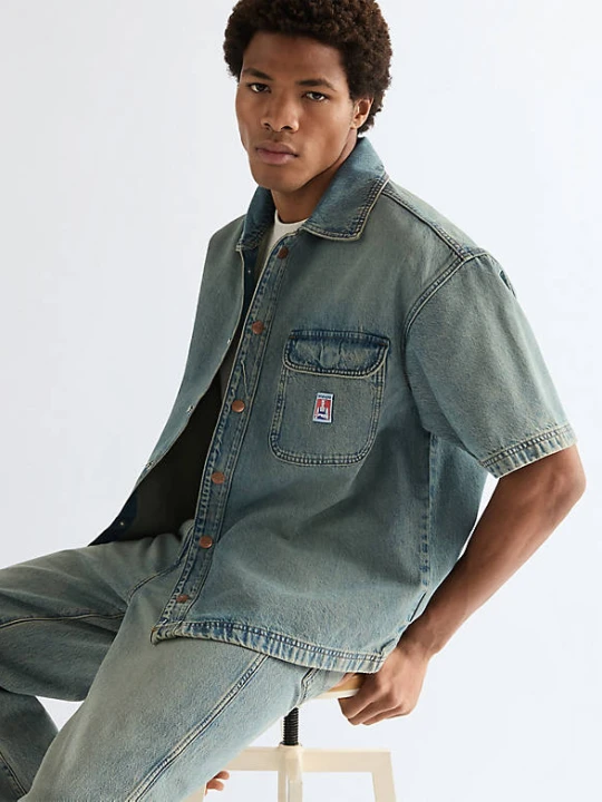 Zdjęcie produktu Wrangler Relaxed Toughlite Short Sleeve Overshirt Canyon Shade