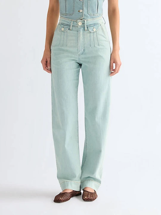 Zdjęcie produktu Wrangler Sleek Barrel Lightweight Jean Pale Denim Size 32 x32