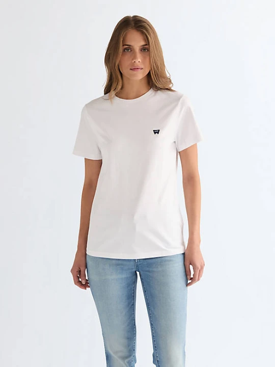 Zdjęcie produktu Wrangler Slim Sign Off Tee White