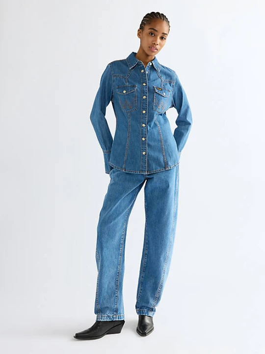 Zdjęcie produktu Wrangler Super Wrangler Barrel Jean Cowboy Fade Size 32 x32