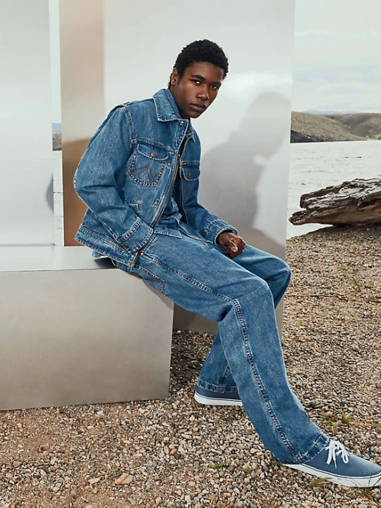 Zdjęcie produktu Wrangler Super Wrangler Loose Cowboy Jean Cowboy Fade Size 31 x34