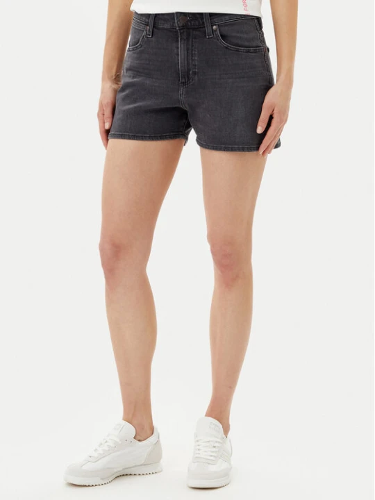 Zdjęcie produktu Wrangler Szorty jeansowe Cowboy 112362695 Czarny Relaxed Fit