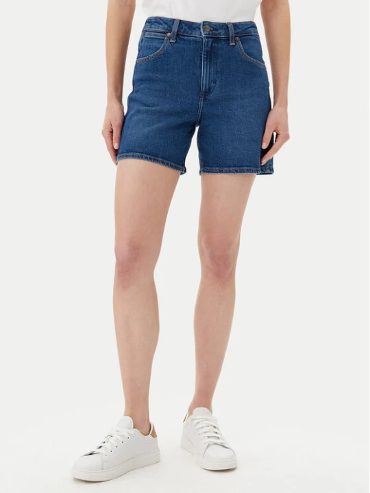 Zdjęcie produktu Wrangler Szorty jeansowe Cowboy 112366267 Niebieski Relaxed Fit