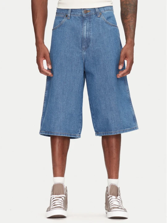 Zdjęcie produktu Wrangler Szorty jeansowe Jort 112362509 Niebieski Oversize