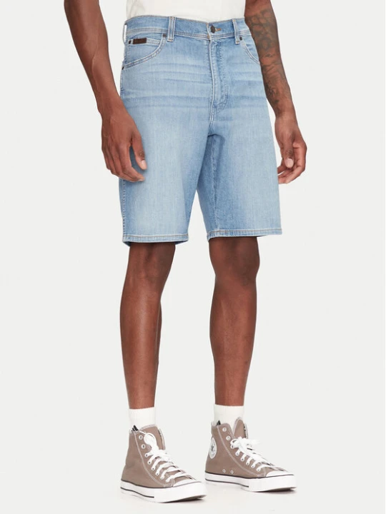 Zdjęcie produktu Wrangler Szorty jeansowe Texas 112362508 Niebieski Regular Fit