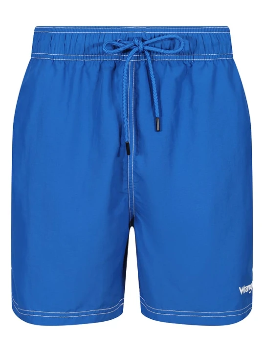 Zdjęcie produktu Wrangler Szorty kąpielowe "Lima" w kolorze niebieskim rozmiar: XL